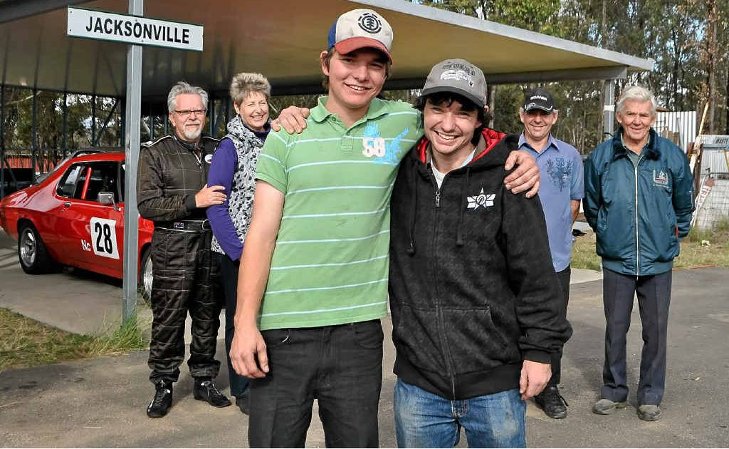 Brothers Ashley and Jamie Heffernan competed at Morgan Park at the weekend. They were supported by fellow racers Gary and Carol Jackson, dad Kevin and grandfather John.